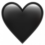 Arti Emoji Hati Hitam Black Heart Emojipedia Indonesia