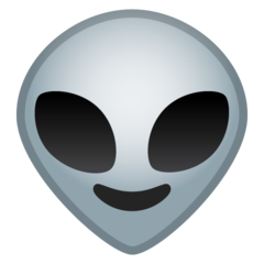 Emoji Alien Google