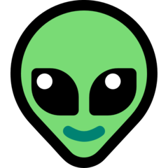 Emoji Alien Microsoft