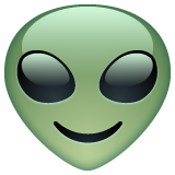 Emoji Alien WhatsApp