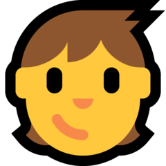 Emoji Anak Microsoft