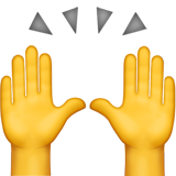 Emoji Angkat Tangan Apple