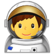 Emoji Astronot Pria Samsung