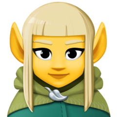 Emoji Elf Wanita Facebook