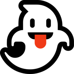 Emoji Hantu Microsoft