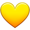 Emoji Hati Kuning Samsung