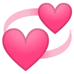Emoji Hati yang Berputar Google