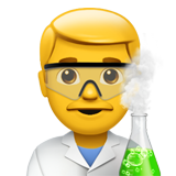Emoji Ilmuwan Pria Apple