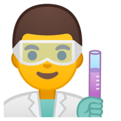 Emoji Ilmuwan Pria Google