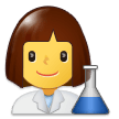 Emoji Ilmuwan Wanita Samsung