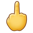 Emoji Jari Tengah Samsung