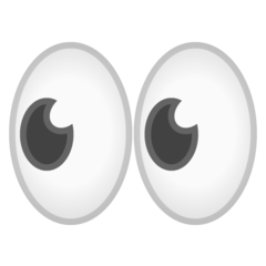 Emoji Kedua Mata Google