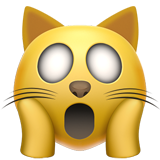Emoji Kucing Lelah Apple