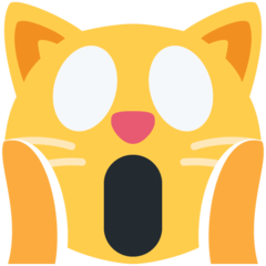 Emoji Kucing Lelah Twitter