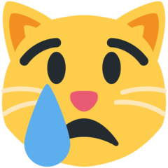 Emoji Kucing Menangis Twitter