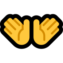 Emoji Membuka Tangan Microsoft