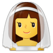 Emoji Mempelai Wanita Berkerudung Samsung