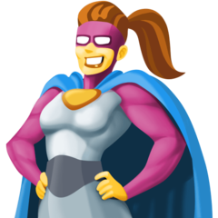Emoji Pahlawan Super Wanita Facebook