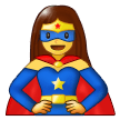 Emoji Pahlawan Super Wanita Samsung