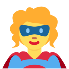 Emoji Pahlawan Super Wanita Twitter