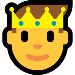 Emoji Pangeran Microsoft