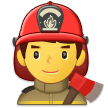 Emoji Pemadam Kebakaran Pria Samsung