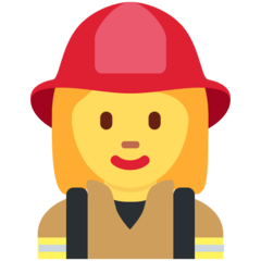 Emoji Pemadam Kebakaran Wanita Twitter