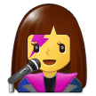 Emoji Penyanyi Wanita Samsung