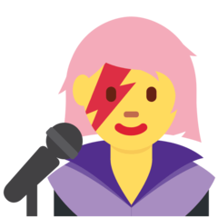 Emoji Penyanyi Wanita Twitter