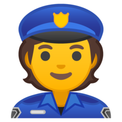 Emoji Petugas Kepolisian Google