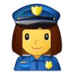 Emoji Petugas Kepolisian Wanita Samsung