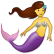 Emoji Putri Duyung Samsung