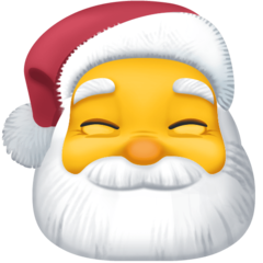 Emoji Santa Claus Facebook