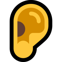 Emoji Telinga Microsoft