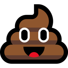 Emoji Tumpukan Kotoran Microsoft