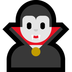 Emoji Vampir Microsoft