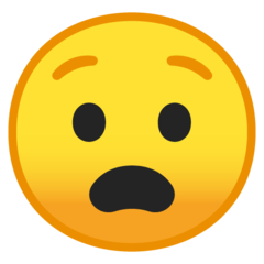 Emoji Wajah Bersedih Google