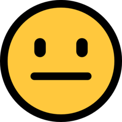 Emoji Wajah Datar Microsoft