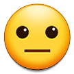 Emoji Wajah Datar Samsung