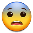 Emoji Wajah Ketakutan Samsung
