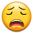 Emoji Wajah Letih Samsung