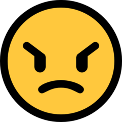 Emoji Wajah Marah Microsoft