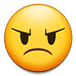 Emoji Wajah Marah Samsung