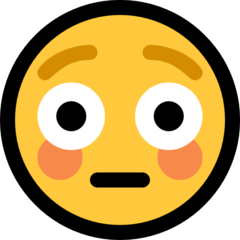 Emoji Wajah Memerah Microsoft