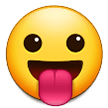 Emoji Wajah Menjulurkan Lidah Samsung