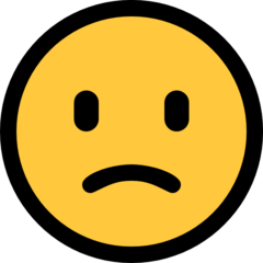 Emoji Wajah Sedikit Mengernyit Microsoft