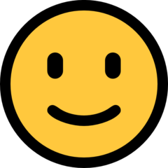Emoji Wajah Tersenyum Sedikit Microsoft