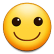 Emoji Wajah Tersenyum Sedikit Samsung