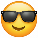 Arti Emoji Wajah Tersenyum Dengan Kacamata