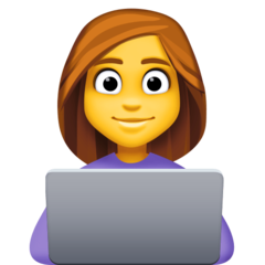 Emoji Wanita Teknolog Facebook